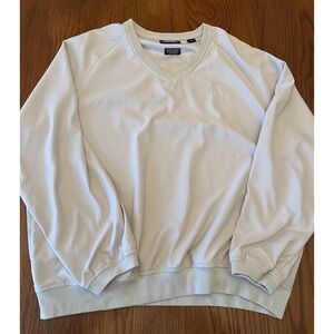 Ashworth Weather System Golf Pullover‎ Windbreaker Taupe Cream Women's XL